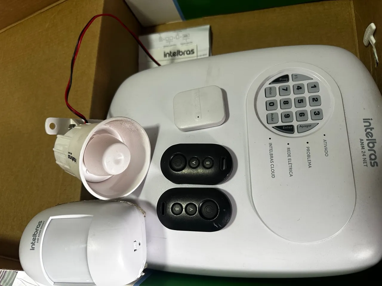 Sistema de Alarme intelbras completo