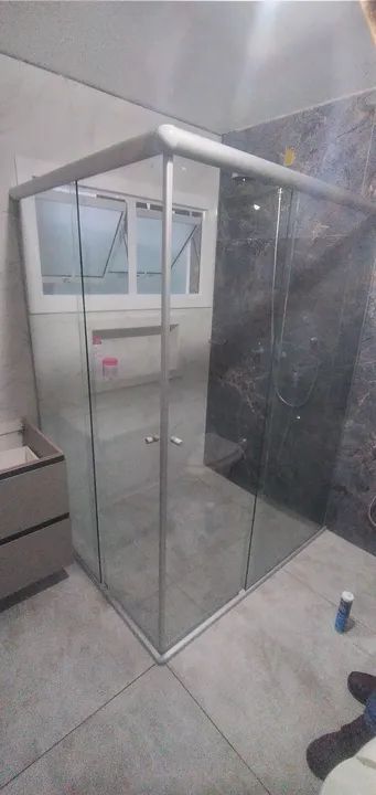 Box de vidro para banheiro paga na instalação  - Foto 2