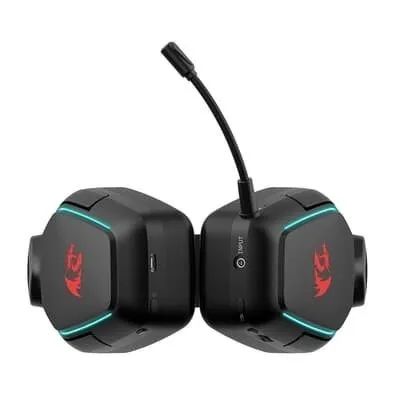  Headset Gamer Redragon Mira H868, P2+Usb, Rgb, Preto - Foto 4