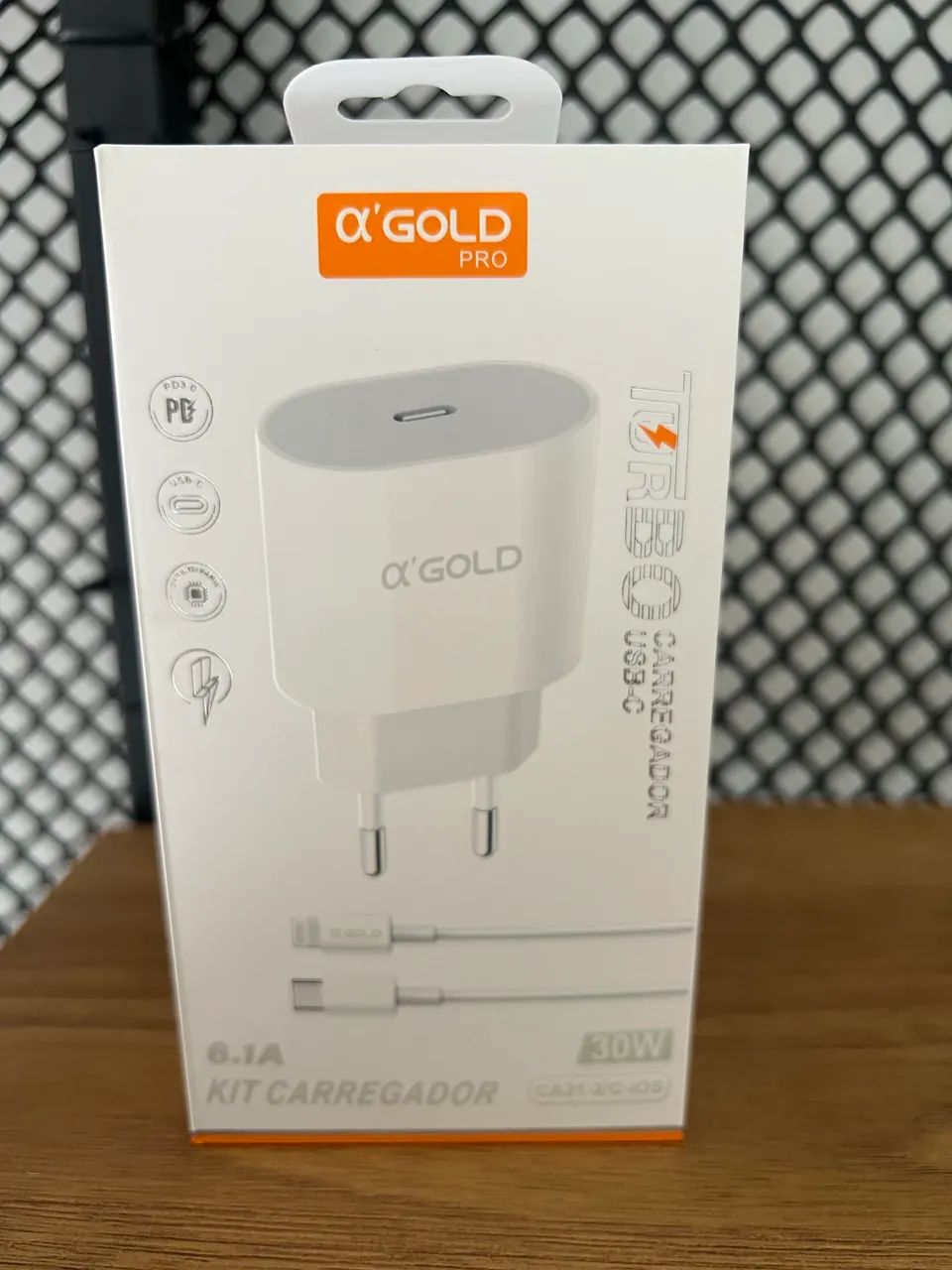 Carregador de IPhone Original turbo carga rápida 30w completo  - Foto 5