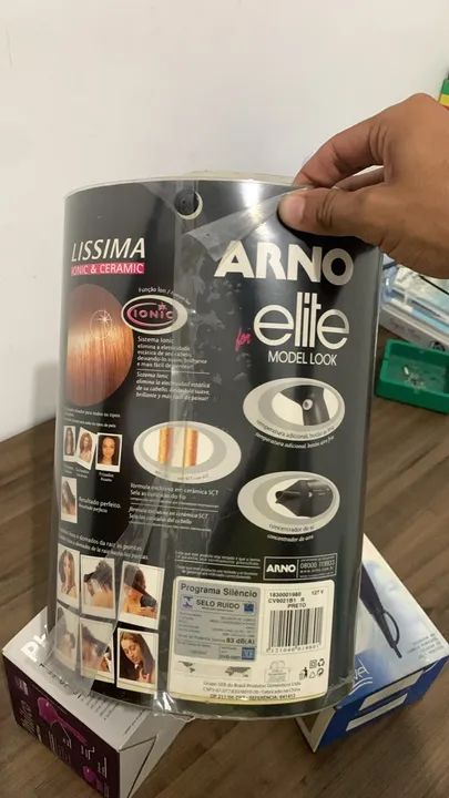 Secador de Cabelo Arno Elite Model Look - Lissima Ionic & Ceramic - Foto 3
