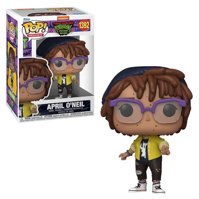 Funko Pop Teenage Mutant Ninja Turtles April O'Neil 1392 Novo Original - Foto 3