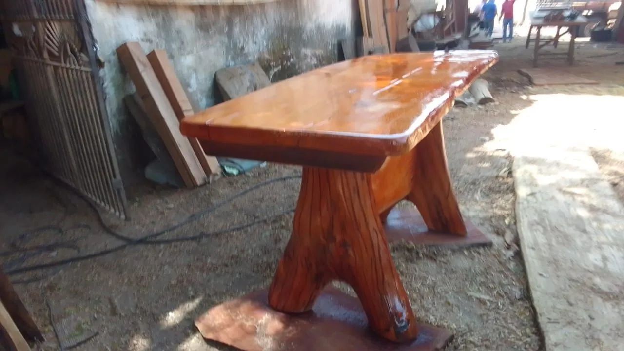 Mesa rústica 1,70 1.350 a pronta entrega. - Foto 4