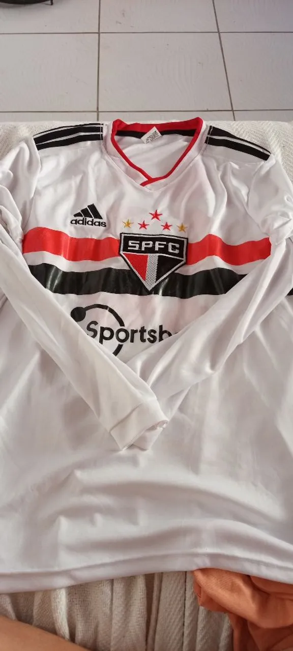 Camisa manga longa do São Paulo