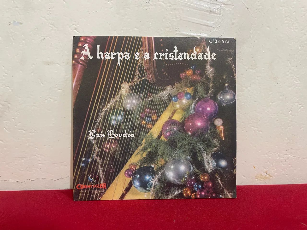 Disco de Vinil Compacto Luís Bordon A Harpa e a Cristandade  