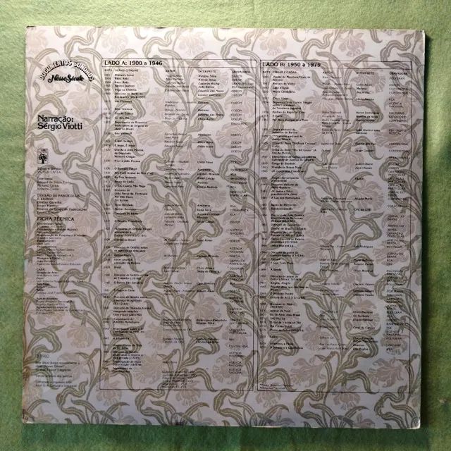 Disco de Vinil Documentos Sonoros - Nosso Século - Foto 3