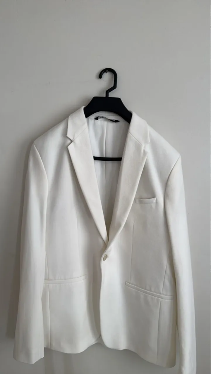 Blazer Branco Elegante - Novo!