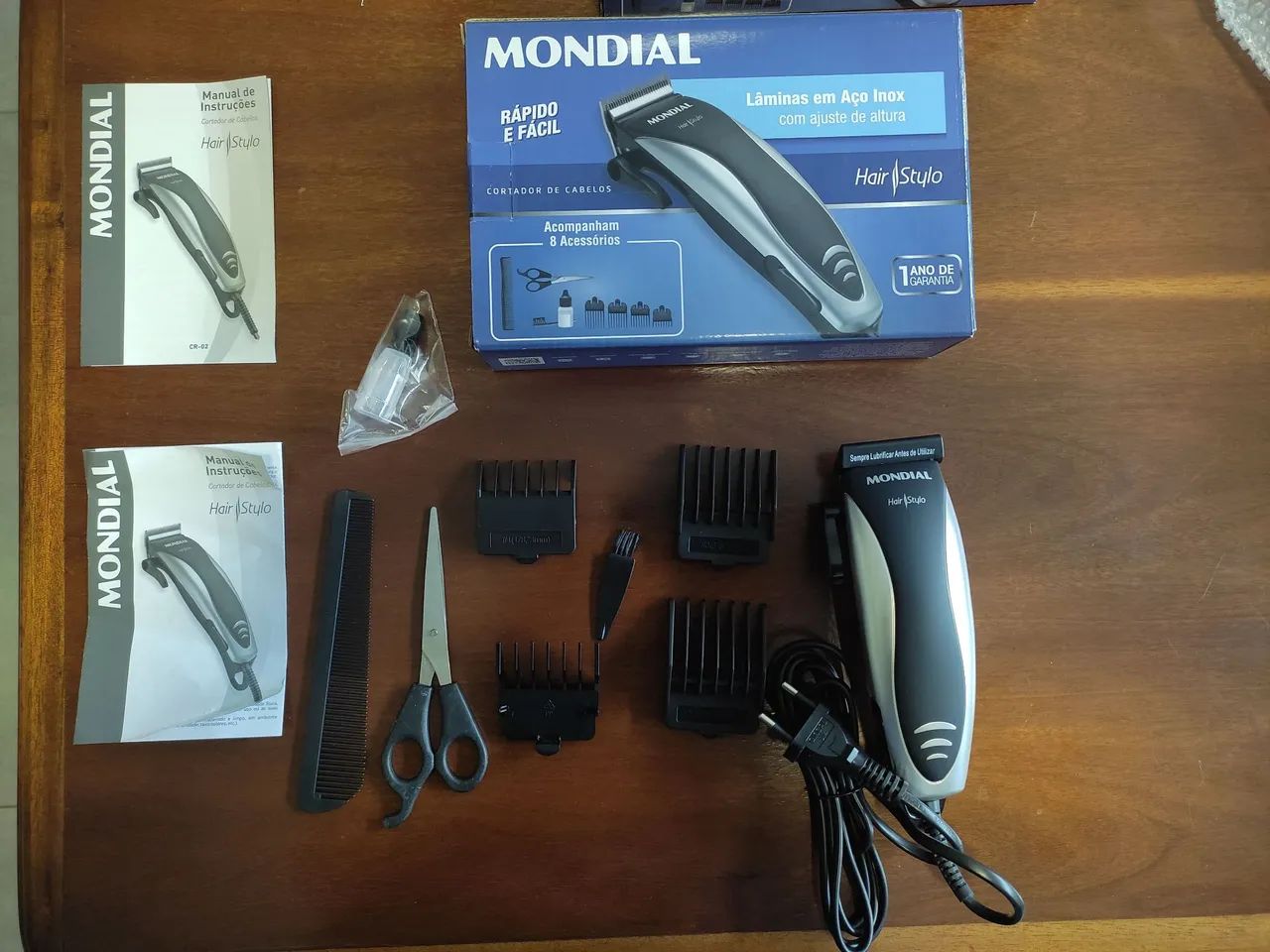 Cortador de Cabelo Mondial Hair Stylo - Novo - Foto 5