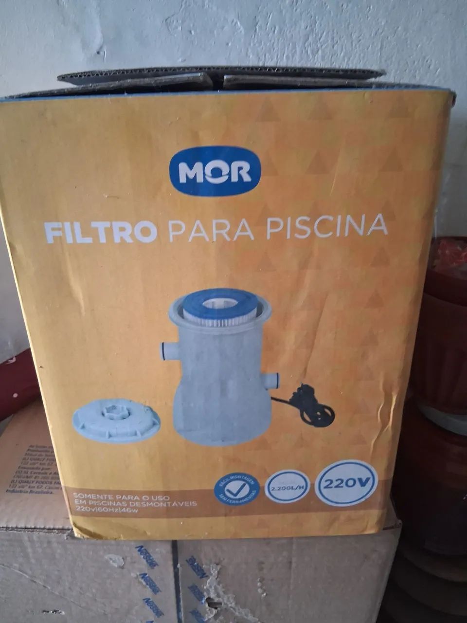 Filtro para piscina plástica 220 volts64310583870081120
