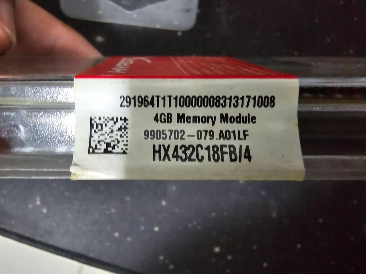 Memória RAM HyperX 2x4GB DDR4 8GB 3200hz