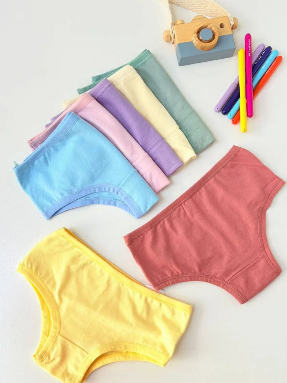 Kit de Calcinhas Coloridas - Conforto e Estilo
