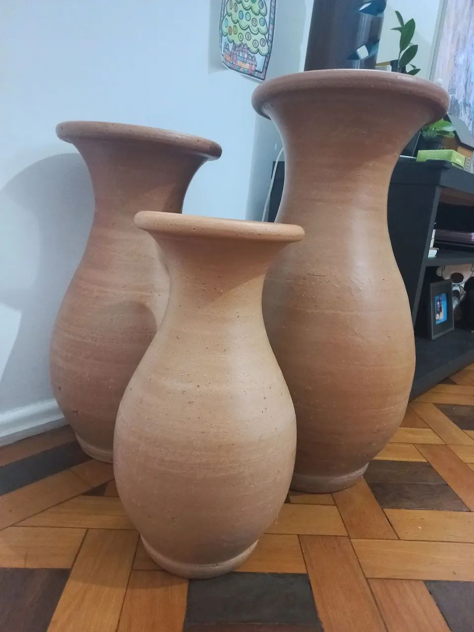 Trio jarros de Barro