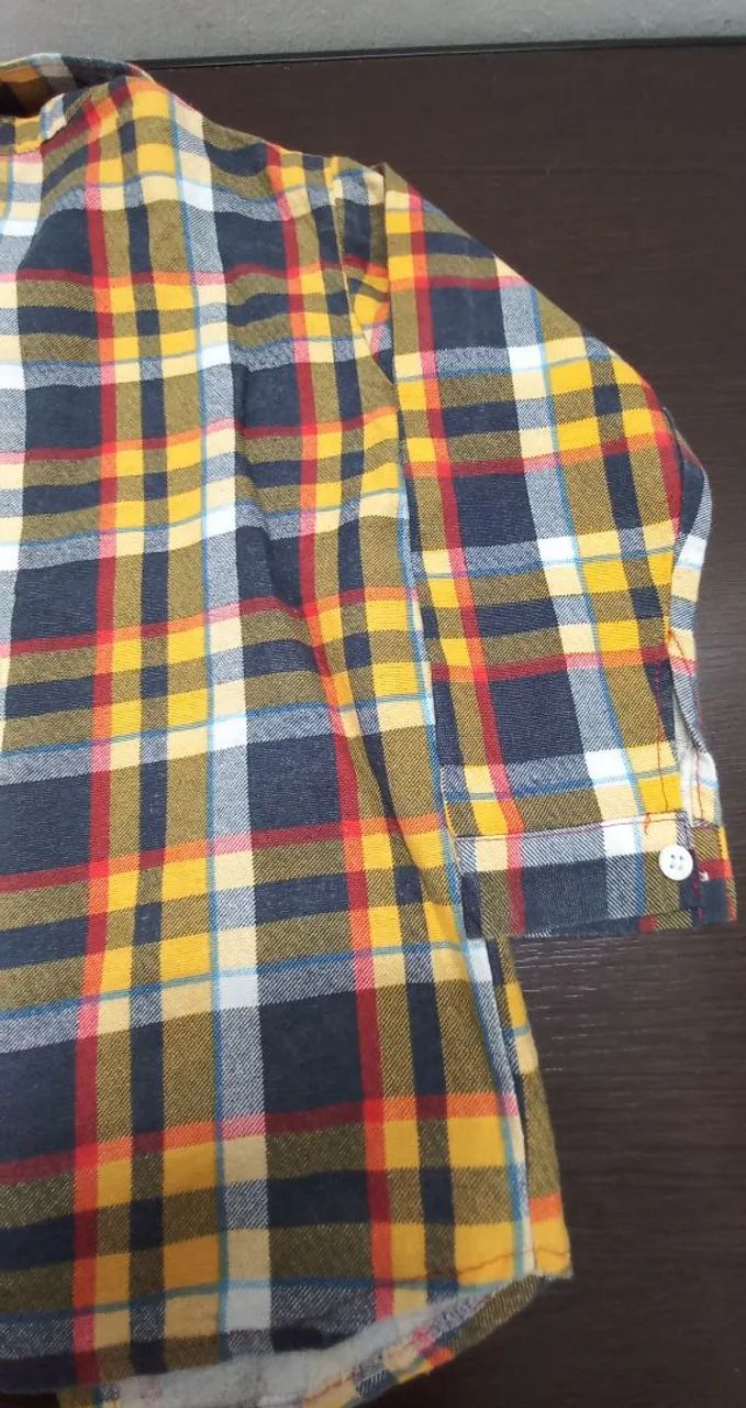 Camisa Flanela Infantil - Foto 4