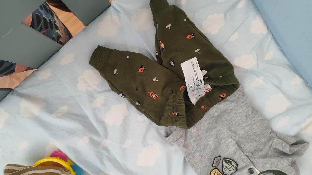 Conjunto bebê menino - Body e Calça - Foto 4