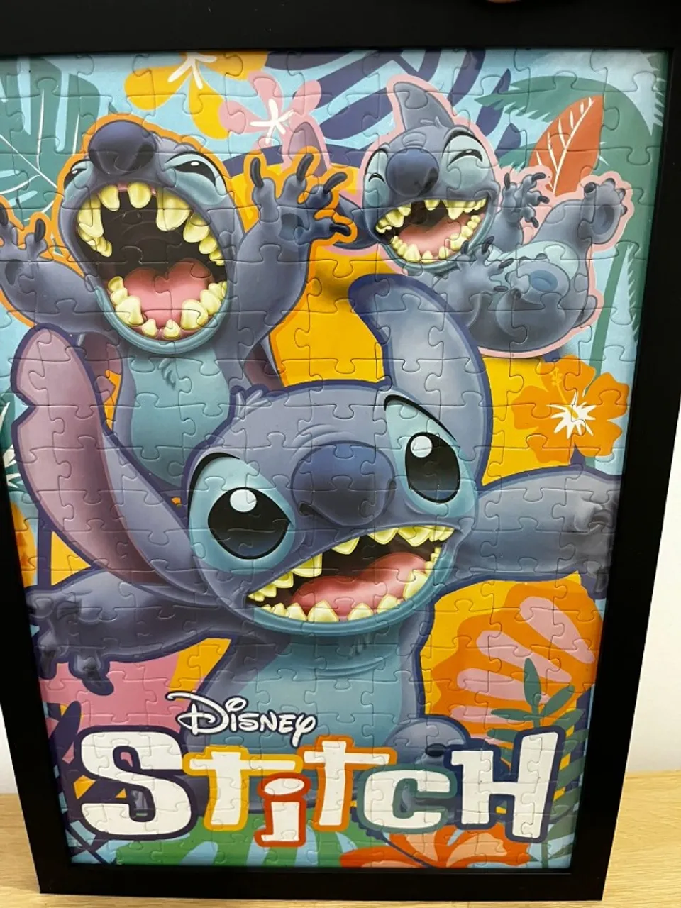 Quadro decorativo de puzzle , personagem sticht