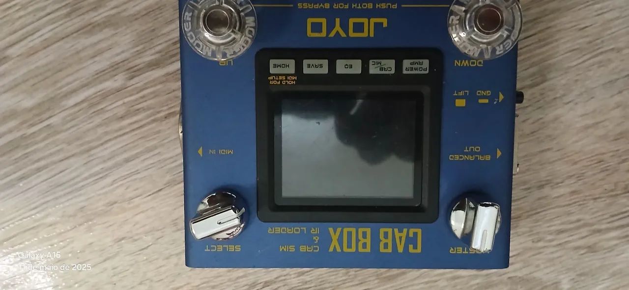 Pedal de Simulação de Gabinete JOYO CAB BOX