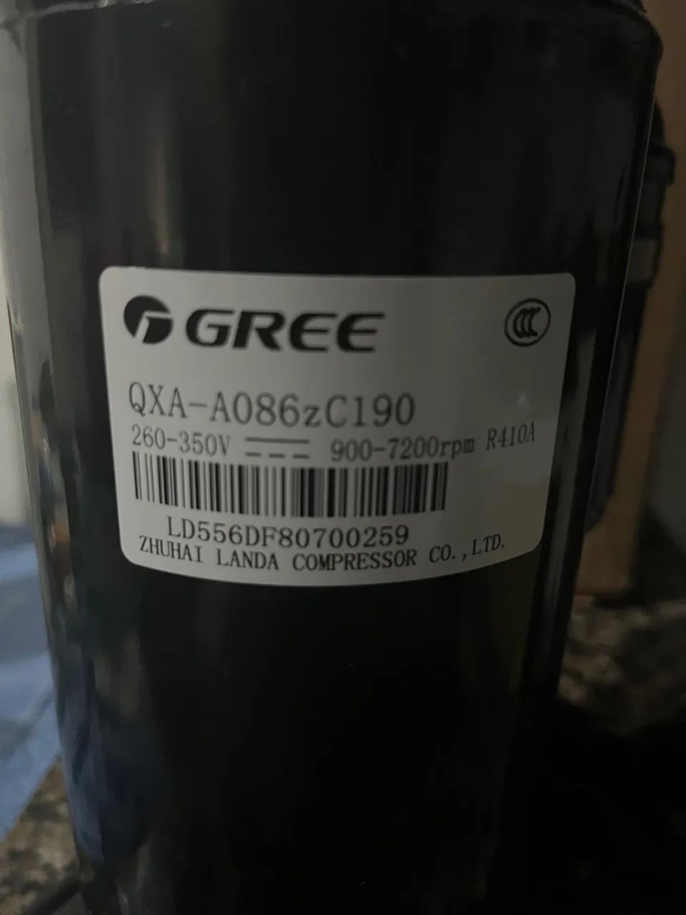 Compressor de Ar Condicionado Gree QXA-A086zC190