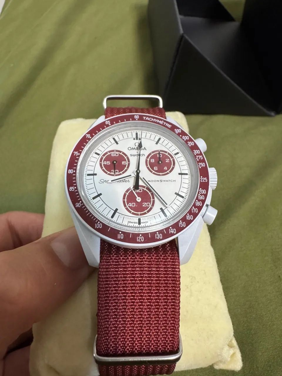 Relógio Omega Speedmaster MoonSwatch Mission to Pluto - Foto 2