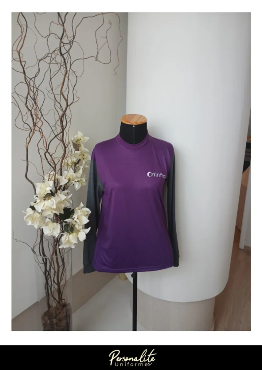 Camiseta manga longa personalizado