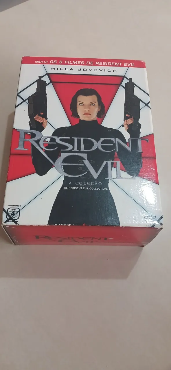 Coleção Resident Evil - 5 Filmes - Milla Jovovich