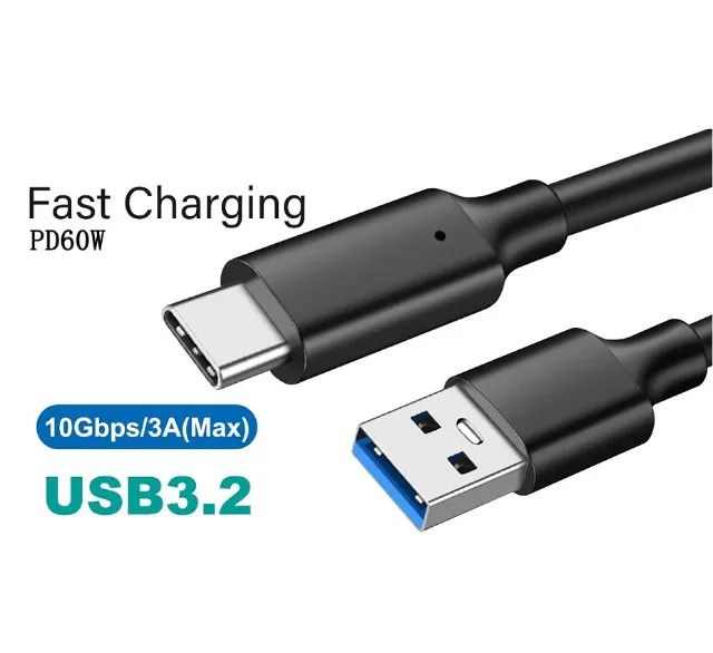 Cabo Usb Tipo C Para Usb 3.2 10 Gbps