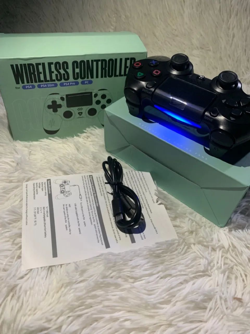 Controle Ps4 Data Frog Novo Com Garantia. Imperdível!!! - Foto 4