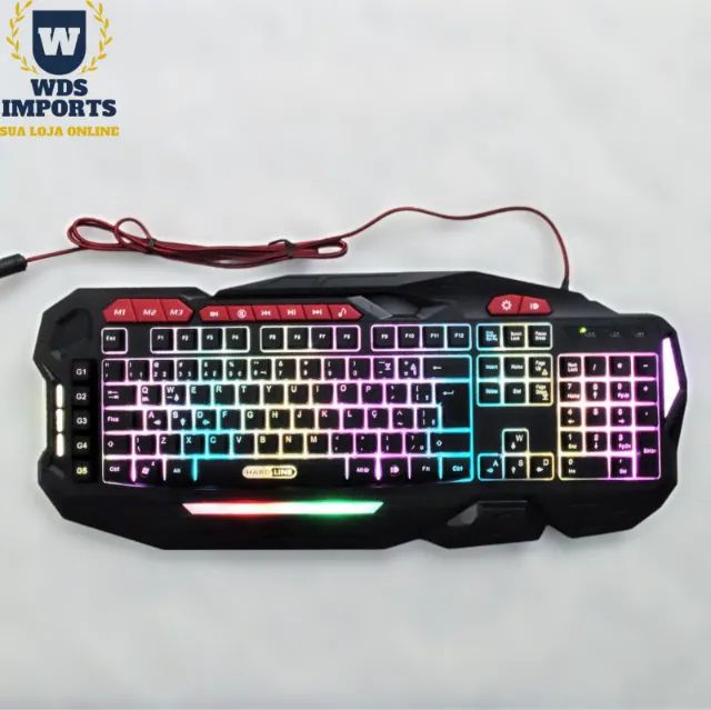 Teclado Gamer HardLine - Foto 2