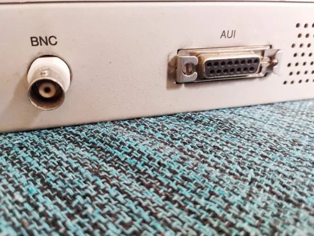 SWITCH 16 PORTAS ETHER-H-16 10 BASE-T ETHERNET HUB SEMINOVO - Foto 5