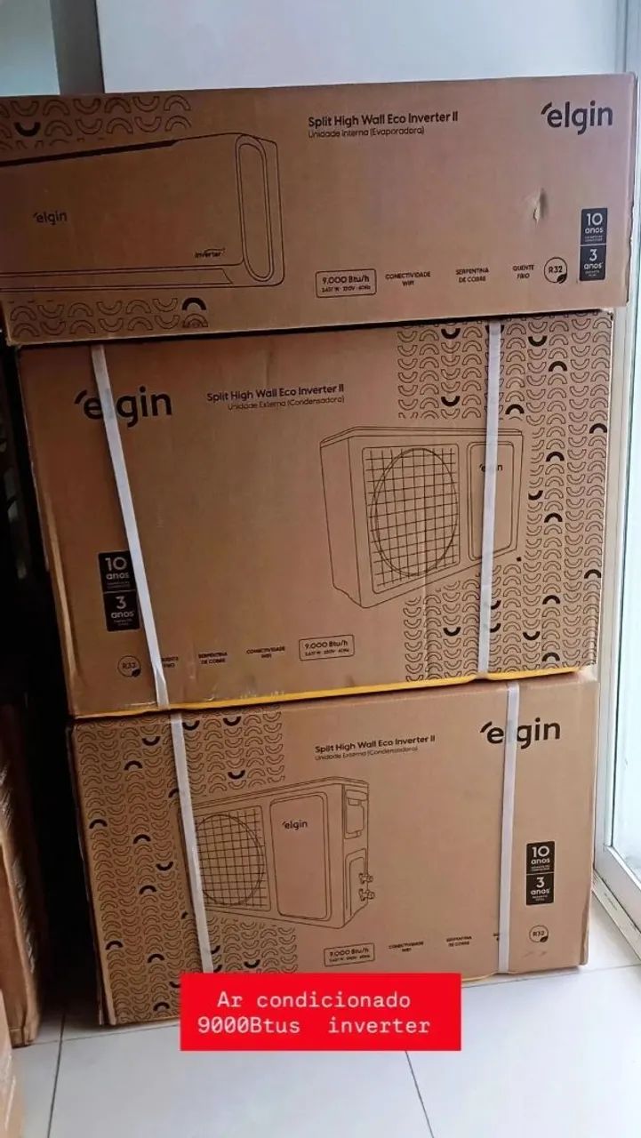 Ar Condicionado Split Elgin 9000 BTUs Inverter
