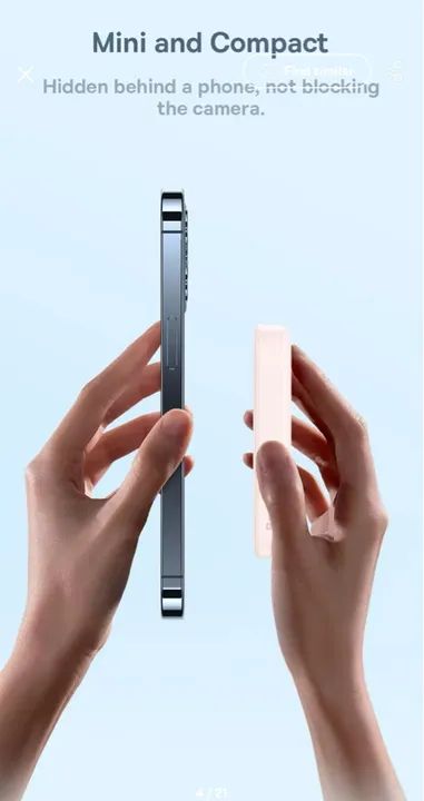 Carregador MagSafe Baseus 20W 10000mAh - Foto 3