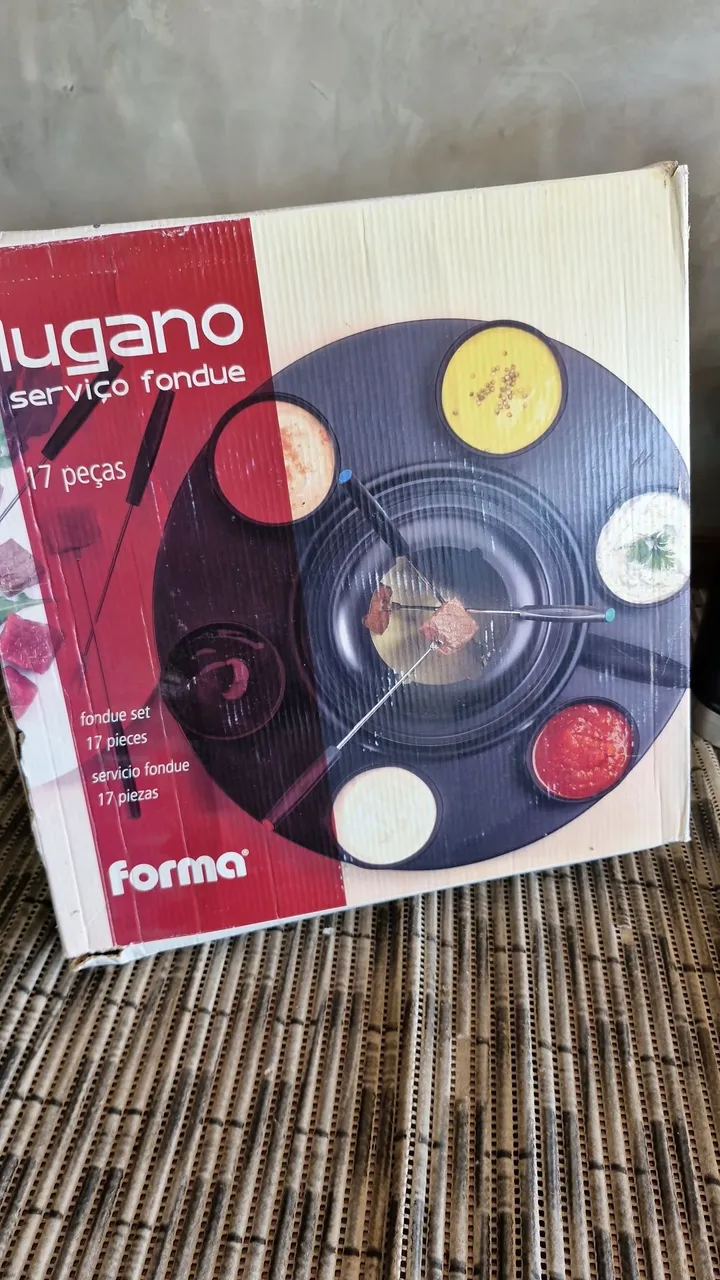 Aparelho de Fondue Lugano 17 peças