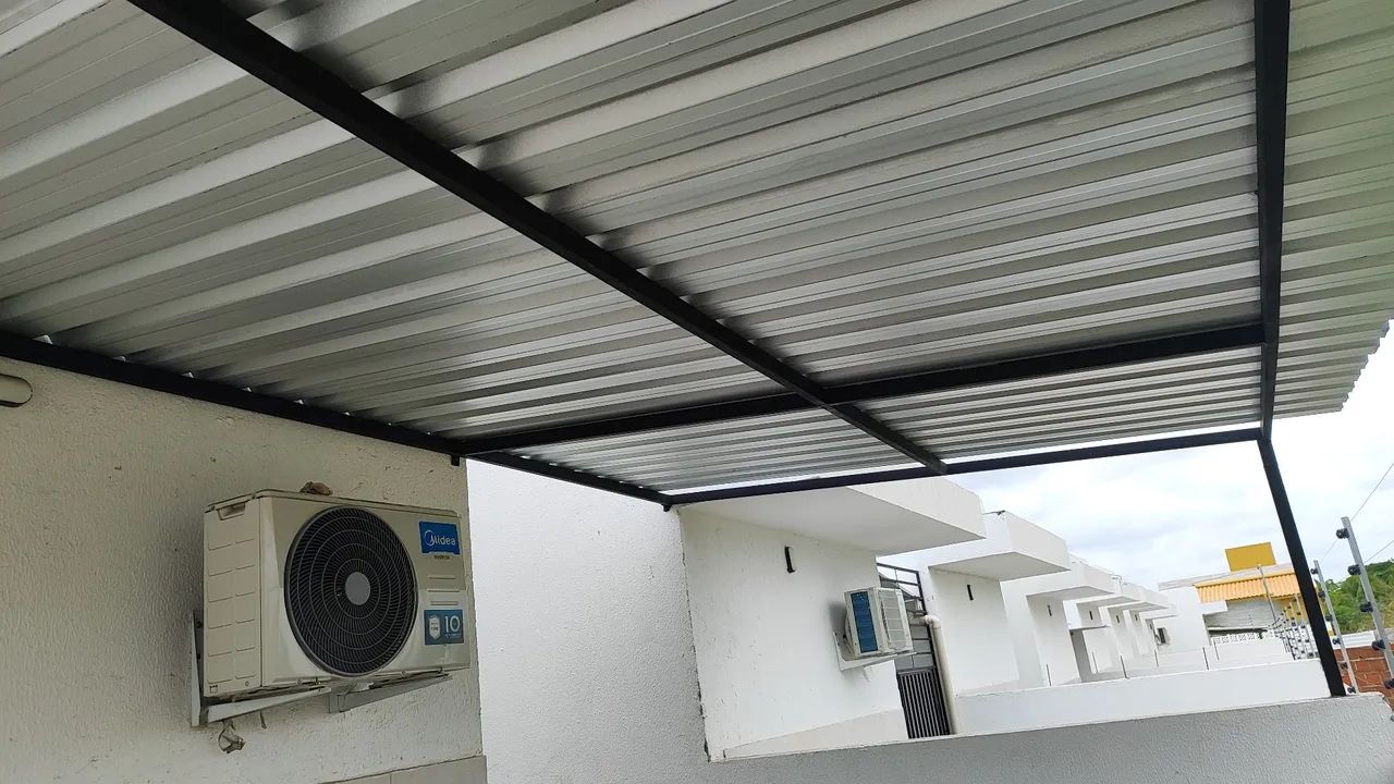 Coberta de garagem e área  - Foto 4