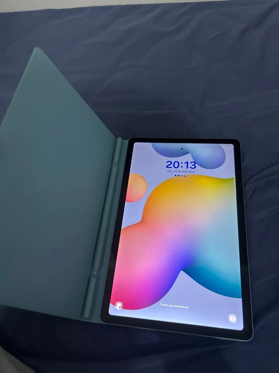 Samsung Galaxy Tab S6 Lite 64GB + Capa + S Pen + Teclado e Mouse - Foto 2