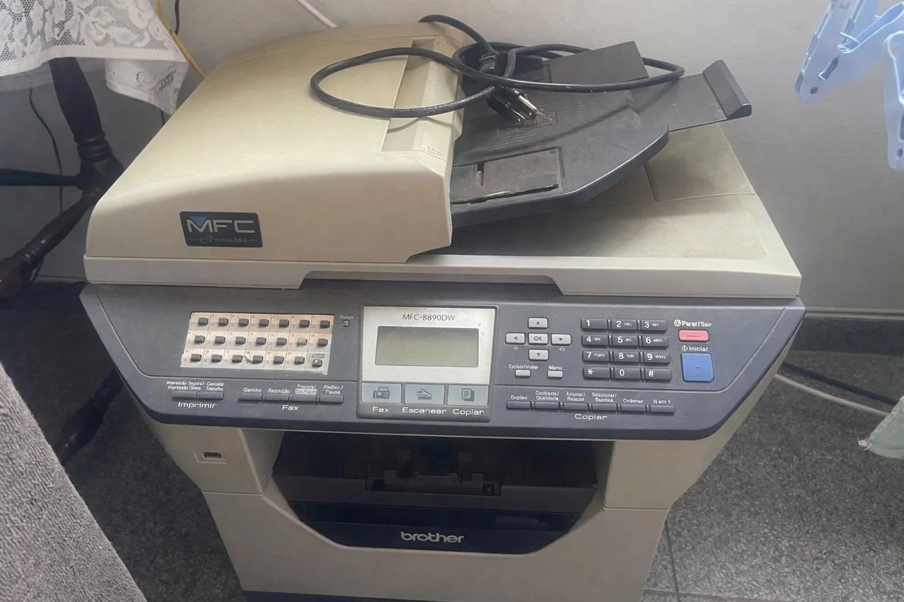 Brother MFC-8890DW Multifuncional Laser Impressora Scanner Copiadora