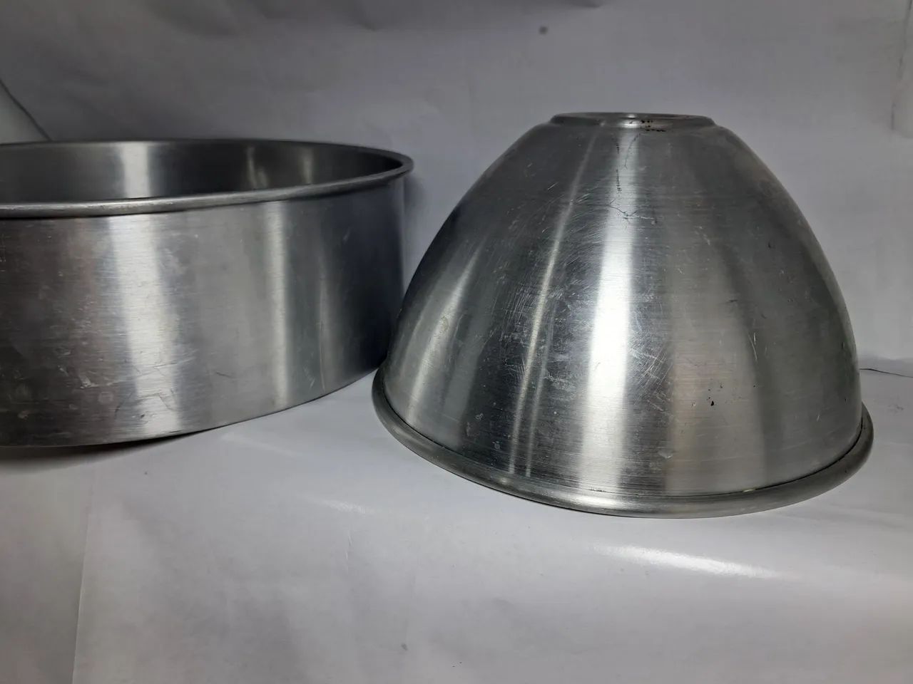 2 Formas de bolo de alumínio  - Foto 4