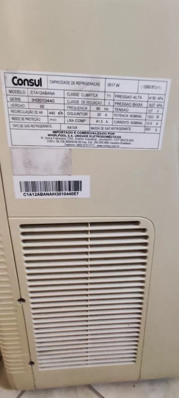 Ar condicionado portátil Consul 12000btus - Foto 3