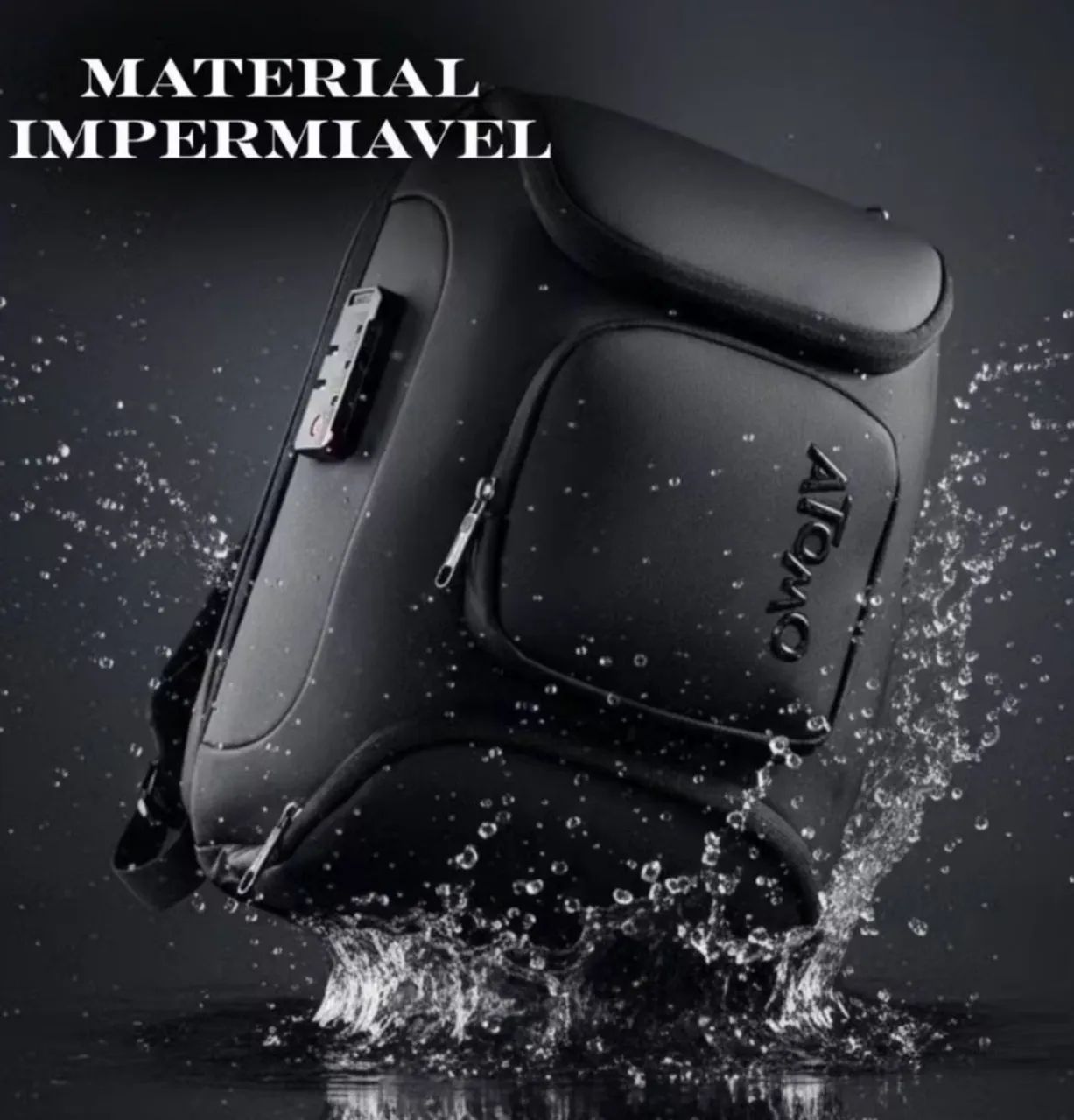 Mochila Executiva Premium Notebok Impermeável - Foto 5