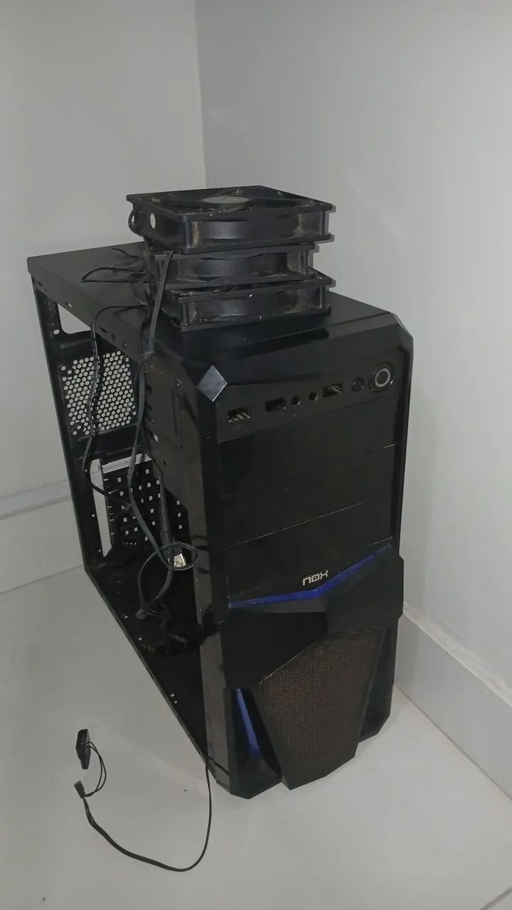 Gabinete + 3 ventoinhas - Foto 3