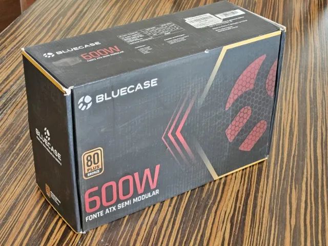 Fonte de Alimentação PC BluCase 600W (Semi Nova)