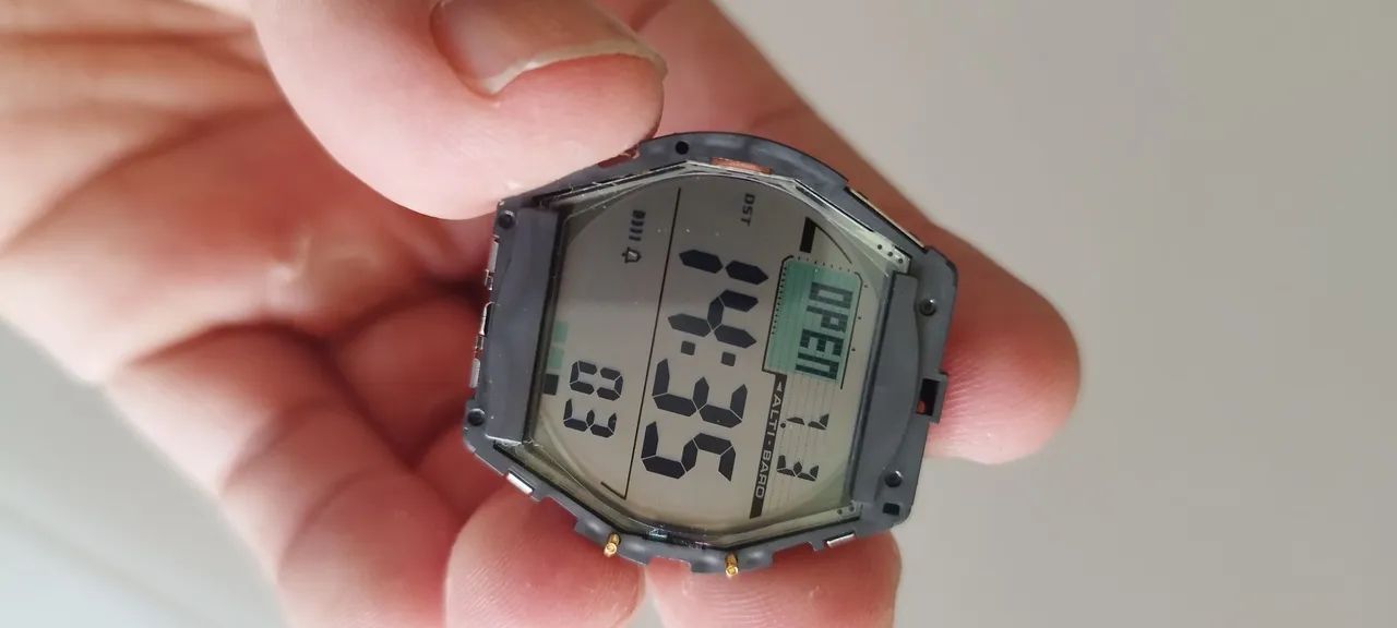 Módulo fo relógio Casio prg 240 tough solar 