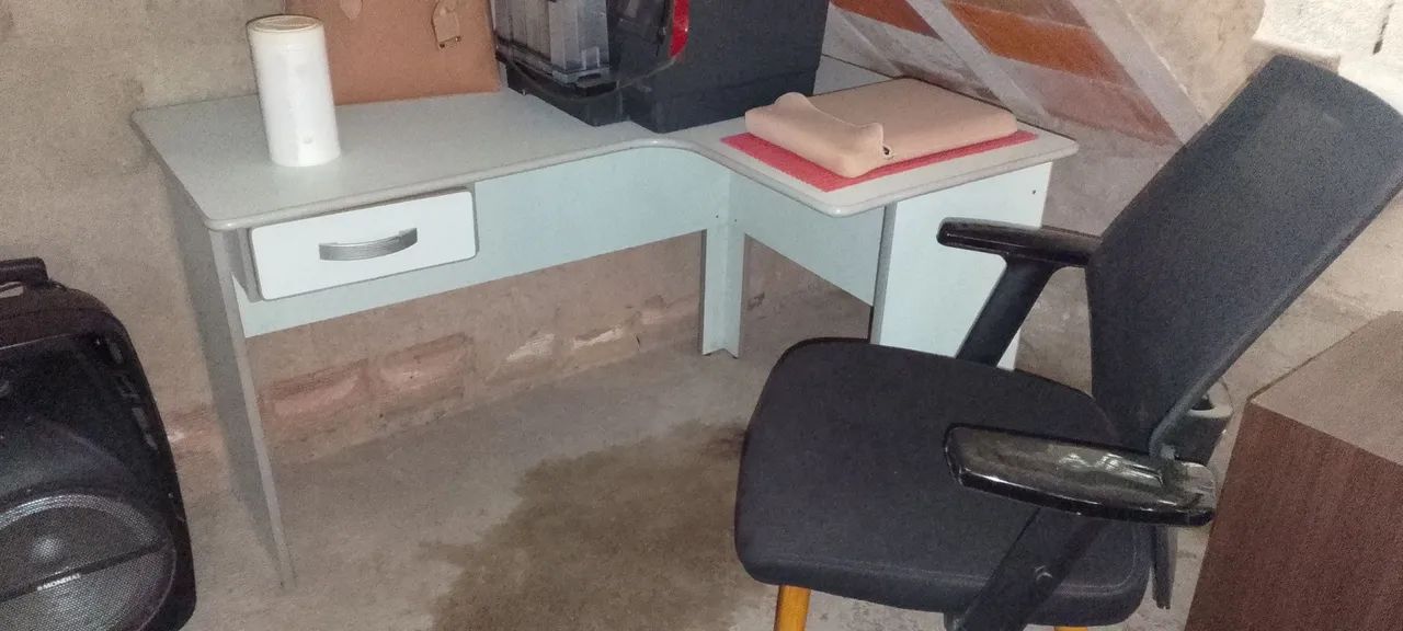 Birô em L com gaveta  - Foto 2