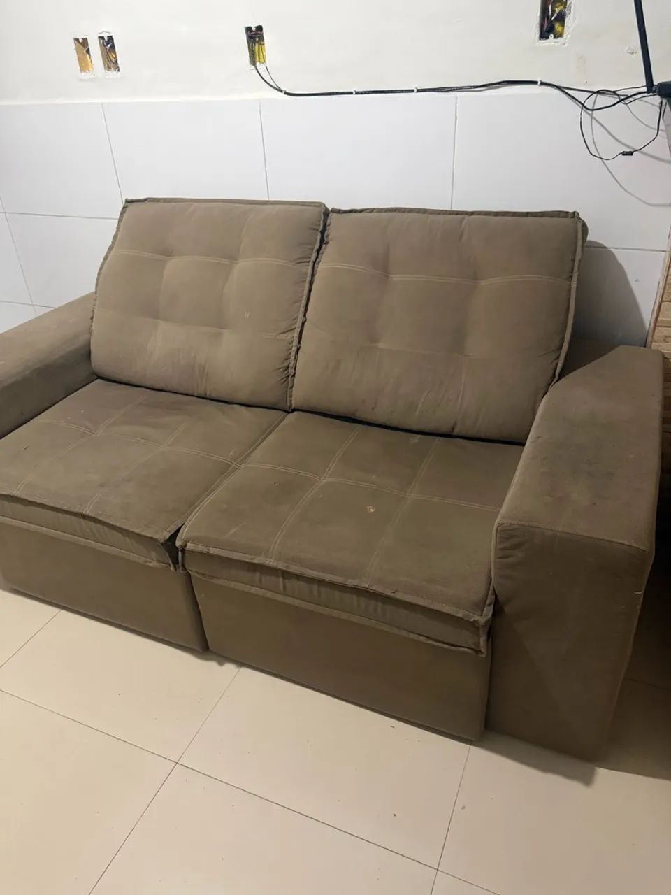 Sofá inclinável 
