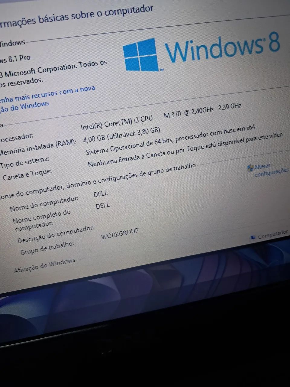 Dell vostro intel core i3 350M 4GB WINDOWS 10 64BITS - Foto 4