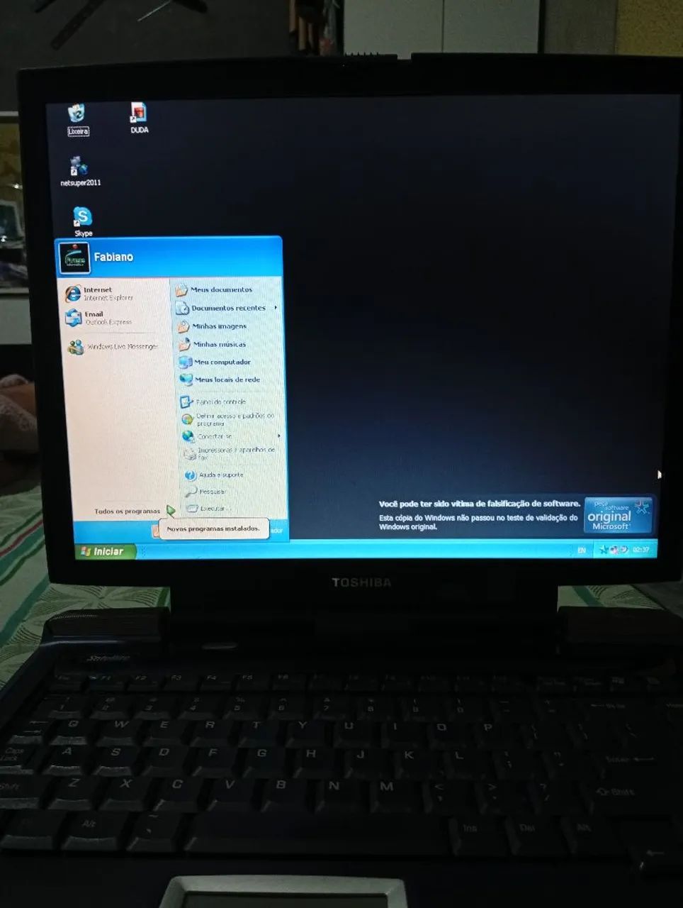 Notebook Toshiba Satellite 2003 - Foto 5