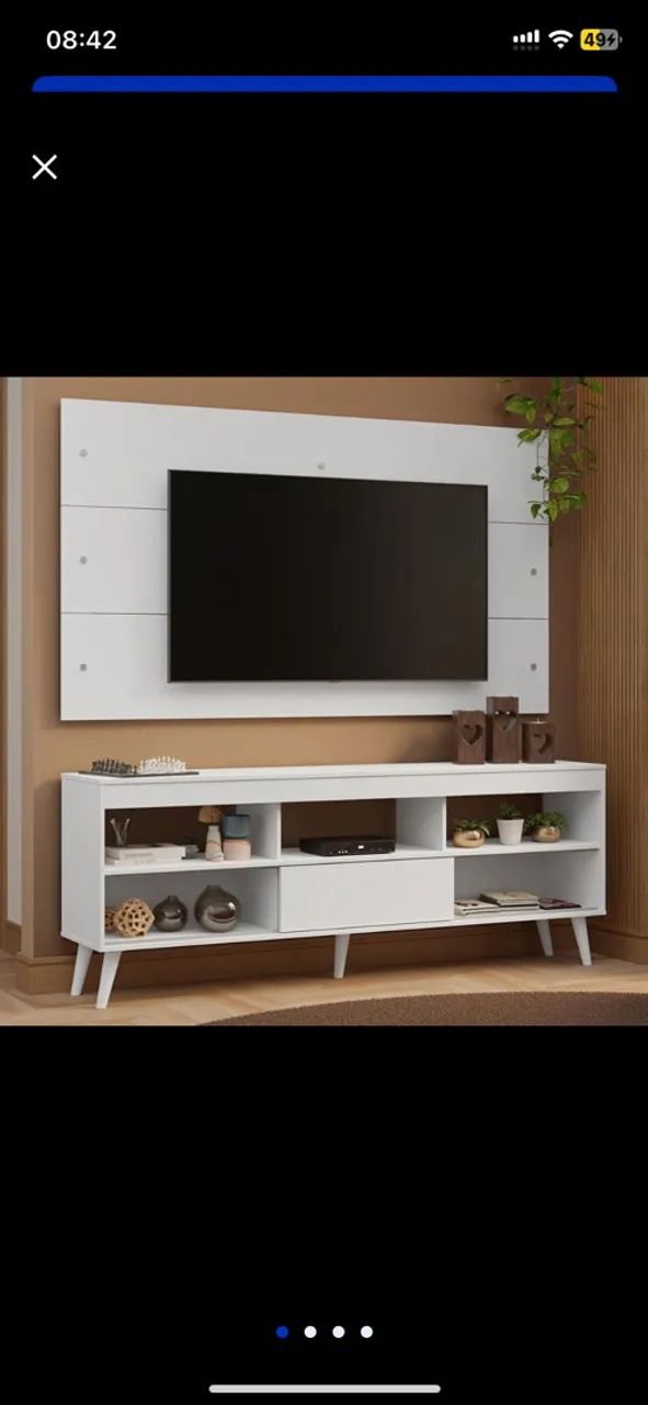 Rack e painel para tv 65 polegadas 