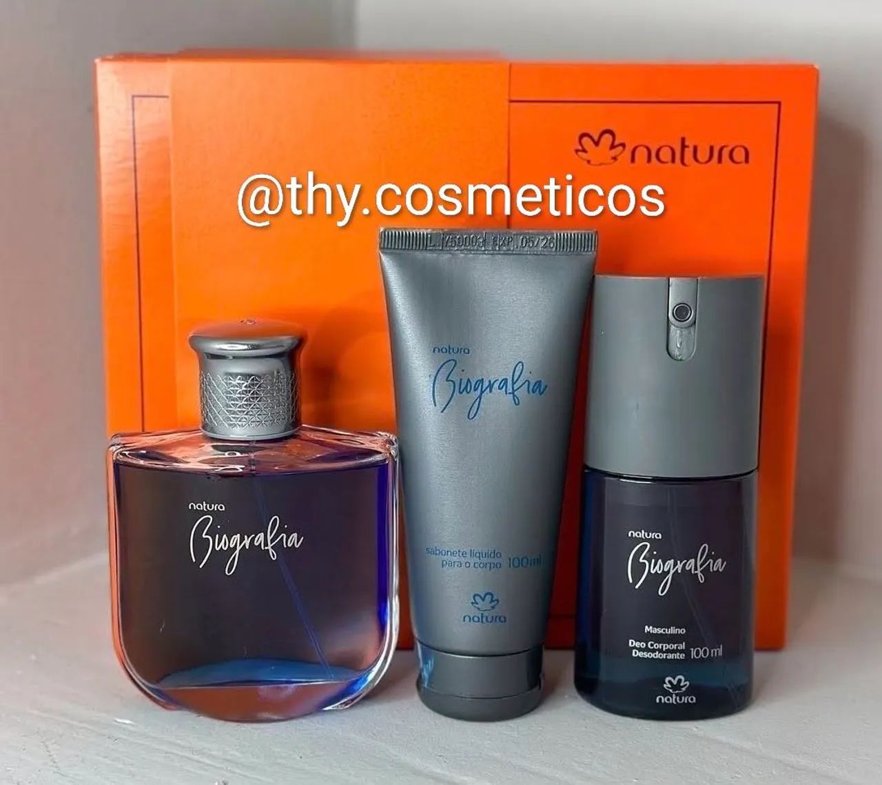 Kit Biografia clássico masculino 