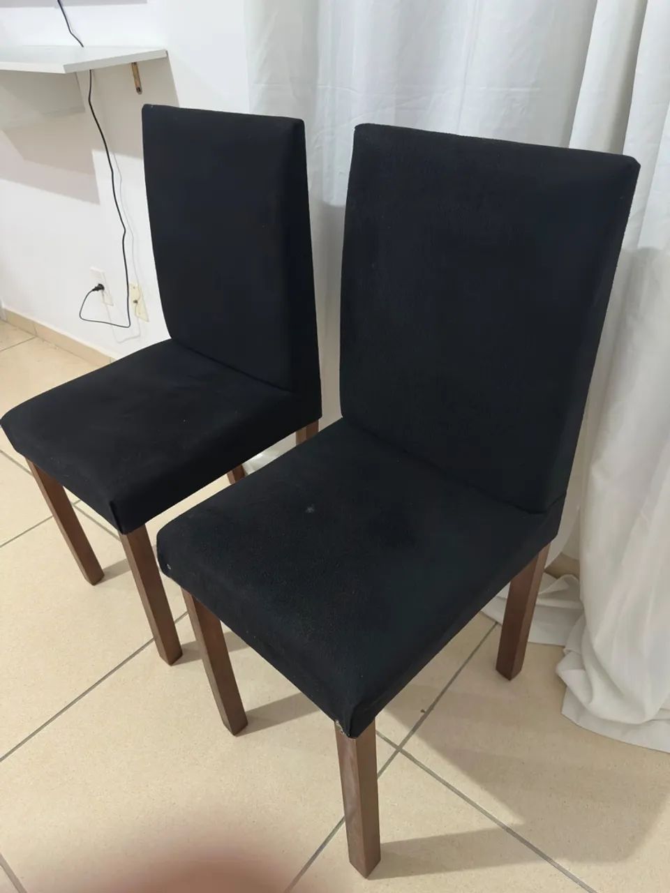 Cadeiras estofadas de jantar  - Foto 2