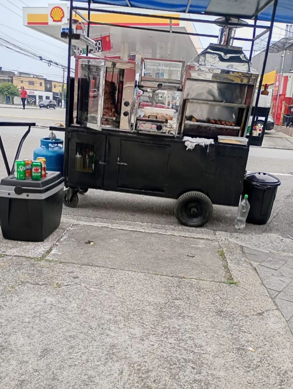 Carrinho de churrasco 