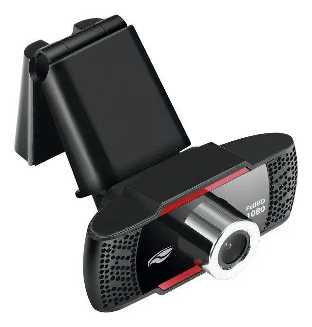 Webcam Full HD 1080p C3Tech WB-100BK 30FPS Microfone USB Web Cam  - Loja Coimbra Entrega - Foto 2