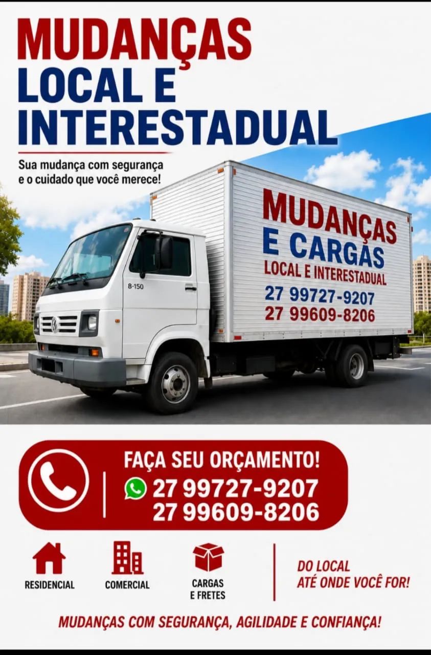 FRETE/ MUDANÇAS CAMINHÃO GRANDE